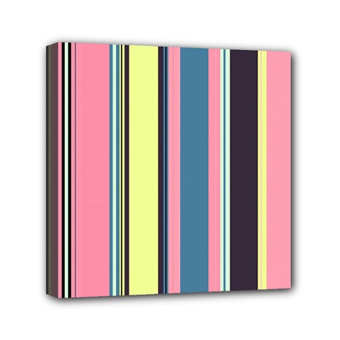 Stripes Colorful Wallpaper Seamless Mini Canvas 6  x 6  (Stretched)