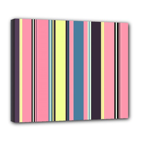 Stripes Colorful Wallpaper Seamless Deluxe Canvas 24  x 20  (Stretched)