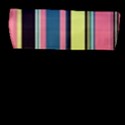 Stripes Colorful Wallpaper Seamless Flap Closure Messenger Bag (L) View1