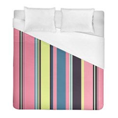 Stripes Colorful Wallpaper Seamless Duvet Cover (Full/ Double Size)