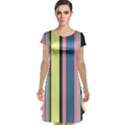 Stripes Colorful Wallpaper Seamless Cap Sleeve Nightdress View1