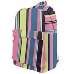 Stripes Colorful Wallpaper Seamless Classic Backpack
