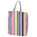 Stripes Colorful Wallpaper Seamless Giant Grocery Tote View1