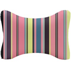 Stripes Colorful Wallpaper Seamless Seat Head Rest Cushion