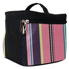 Stripes Colorful Wallpaper Seamless Make Up Travel Bag (Small)