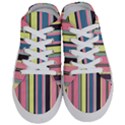 Stripes Colorful Wallpaper Seamless Half Slippers View1