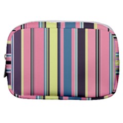 Stripes Colorful Wallpaper Seamless Make Up Pouch (Small)