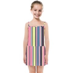Stripes Colorful Wallpaper Seamless Kids  Summer Sun Dress