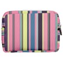 Stripes Colorful Wallpaper Seamless Make Up Pouch (Medium) View2