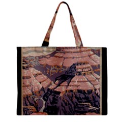 Vintage Travel Poster Grand Canyon Zipper Mini Tote Bag