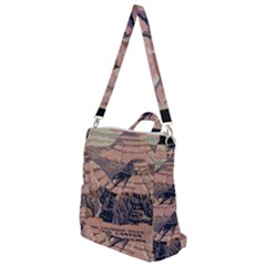 Vintage Travel Poster Grand Canyon Crossbody Backpack