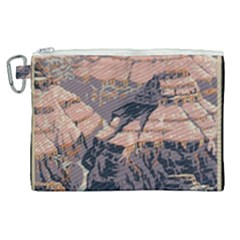 Vintage Travel Poster Grand Canyon Canvas Cosmetic Bag (XL)