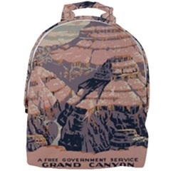 Vintage Travel Poster Grand Canyon Mini Full Print Backpack