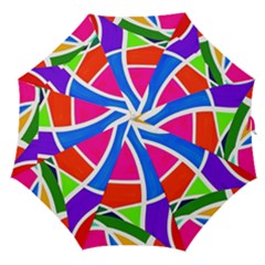 Abstract Background Straight Umbrellas