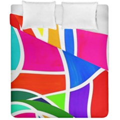Abstract Background Duvet Cover Double Side (california King Size) by Vaneshart