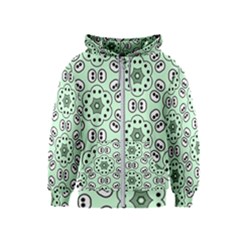 Background Texture Dots Pattern Kids  Zipper Hoodie