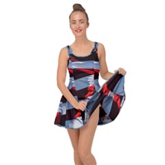 Grunge American Flag Inside Out Casual Dress by Vaneshart