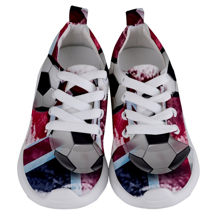 Soccer Ball With Great Britain Flag Kids  Lightweight Sports Shoes