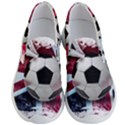 Soccer Ball With Great Britain Flag Men s Lightweight Slip Ons View1