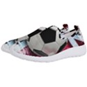 Soccer Ball With Great Britain Flag Men s Slip On Sneakers View2