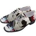 Soccer Ball With Great Britain Flag Women Heeled Oxford Shoes View2