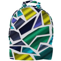 Mosaic Shapes Mini Full Print Backpack by Vaneshart