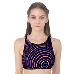 Abtract Colorful Spheres Tank Bikini Top by Vaneshart