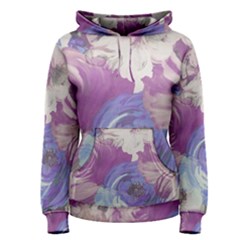 Floral Vintage Wallpaper Pattern Women s Pullover Hoodie