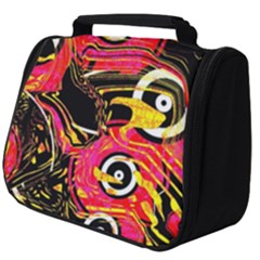 Abstract Clutter Full Print Travel Pouch (big) by Vaneshart