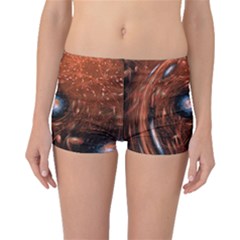 Peacock World Boyleg Bikini Bottoms by Vaneshart