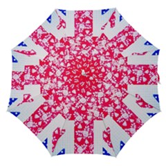 British Flag Abstract Straight Umbrellas by Vaneshart