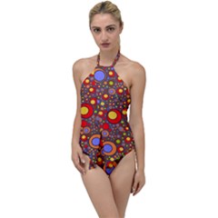 Zappwaits Pop Go With The Flow One Piece Swimsuit by zappwaits