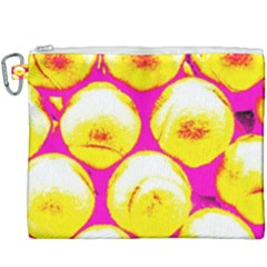 Pop Art Tennis Balls Canvas Cosmetic Bag (xxxl) by essentialimage