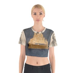 Illustrated Exhibitor 1 Cotton Crop Top