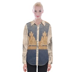 Illustrated Exhibitor 1 Womens Long Sleeve Shirt