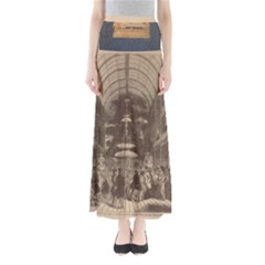 Illustrated Exhibitor Full Length Maxi Skirt