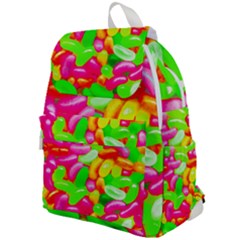 Vibrant Jelly Bean Candy Top Flap Backpack by essentialimage