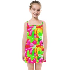 Vibrant Jelly Bean Candy Kids  Summer Sun Dress by essentialimage