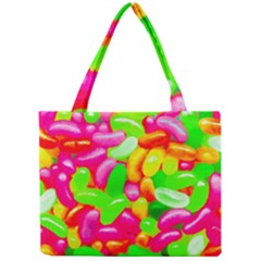 Vibrant Jelly Bean Candy Mini Tote Bag by essentialimage