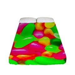 Vibrant Jelly Bean Candy Fitted Sheet (full/ Double Size) by essentialimage