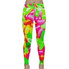 Vibrant Jelly Bean Candy Classic Yoga Leggings by essentialimage