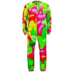 Vibrant Jelly Bean Candy Onepiece Jumpsuit (men)  by essentialimage