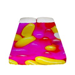 Vibrant Jelly Bean Candy Fitted Sheet (full/ Double Size) by essentialimage