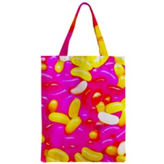 Vibrant Jelly Bean Candy Zipper Classic Tote Bag by essentialimage