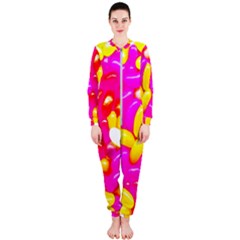 Vibrant Jelly Bean Candy Onepiece Jumpsuit (ladies)  by essentialimage