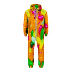 Vibrant Jelly Bean Candy Hooded Jumpsuit (kids) by essentialimage