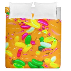 Vibrant Jelly Bean Candy Duvet Cover Double Side (queen Size) by essentialimage