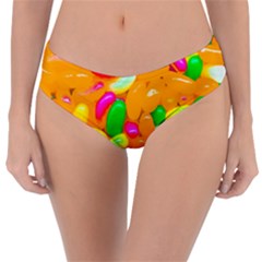 Vibrant Jelly Bean Candy Reversible Classic Bikini Bottoms by essentialimage