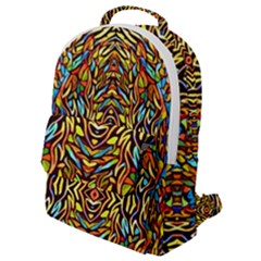 Abstract 26 Flap Pocket Backpack (small) by ArtworkByPatrick