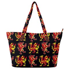 Dragon 4 Full Print Shoulder Bag by ArtworkByPatrick